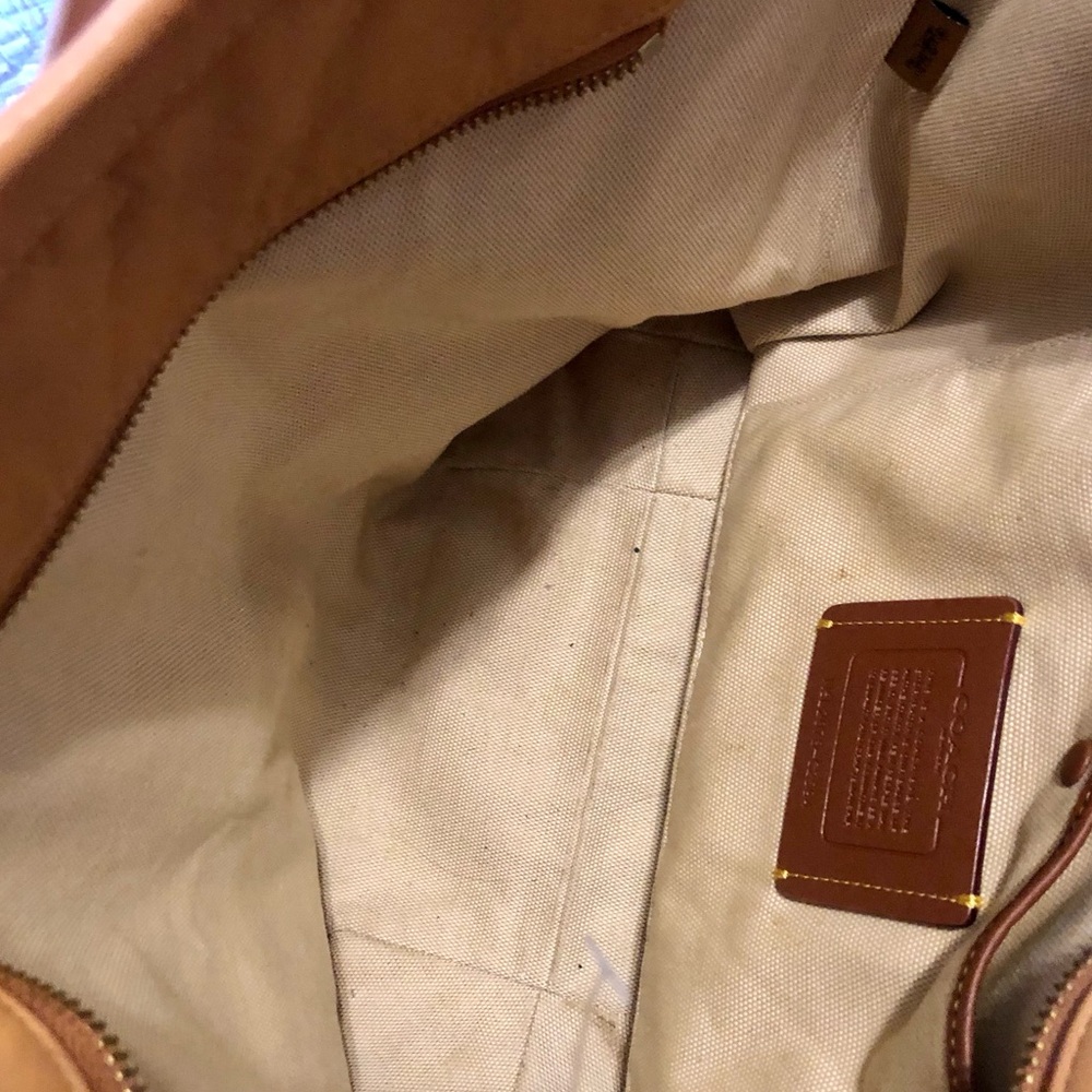 COACH Bea Colorblock Soft Leather Tote Bag - Picture 11 of 13